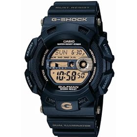 [�J�V�I]CASIO �r���v G-SHOCK �W�[�V���b�N 25th Aniversary �uDawn Black�v GULFMAN G-9125A-1JF �����Y