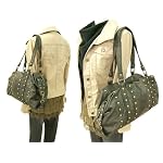【SALE】EBANCE スタッズボストン/ダークグレー(EGB-66048DGY)