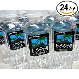 �n���C�E�H�[�^�[ Hawaii Water 330ml �y�b�g�{�g�� 24�{����