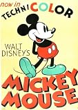 Walk Disney's Mickey Mouse (In Technicolor) Movie Poster Print - 27x38