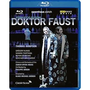 【クリックで詳細表示】ブゾーニ：ファウスト博士(ヤルナッハ完成版) [Blu-ray]