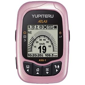 ���s�e��(YUPITERU) �A�E�g�h�A �X�|�[�c�pGPS���V�[�o�[ ATLAS ASG-1(P)