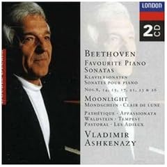Beethoven: Favourite Piano Sonatas / Vladimir Ashkenazy