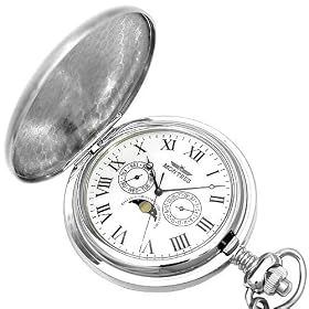 MONTRES �����g���X ���[���t�F�C�X���� �|�P�b�g�E�H�b�` �������v �V���o�[�~���[�}���� MS-923-SV-A