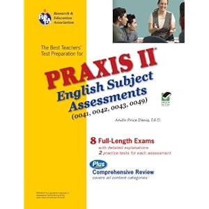 【クリックで詳細表示】PRAXIS II： English Subject Assessment (0041， 0042， 0043， 0049) The Best Teachers’ Test Preparation for the (REA Test Preps) [ペーパーバック]