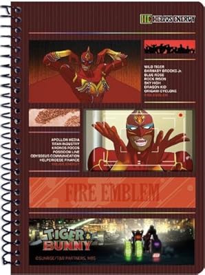  TIGER & BUNNY A6リングノート ファイヤーエンブレム