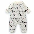 Mademoiselle papillon L/s all in one with pocket Bee duck �y�I�t�N���[��size:80�z