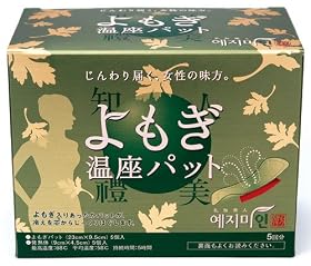 礼知美人 よもぎ温座パット 5個入り