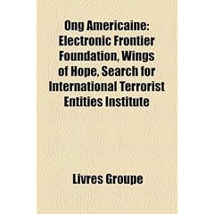 Ong Amricaine: Electronic Frontier Foundation, Wings of Hope, Search for International Terrorist Entities Institute