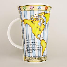 DUNOON �_�k�[�� �}�O�J�b�v ��e��0.5L�^�C�v World Time Zones