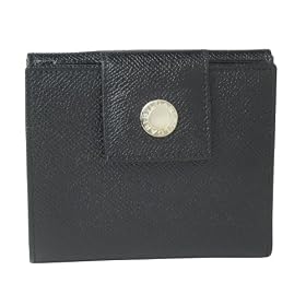 [�u���K��] BVLGARI �O���C�����U�[W �z�b�N �u���b�N 10*11.5*2.5 20201