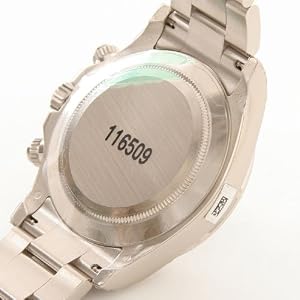 ロレックス Ref.116509 デイトナ WG金無垢 コスモグラフ ブラック アラビア メンズ