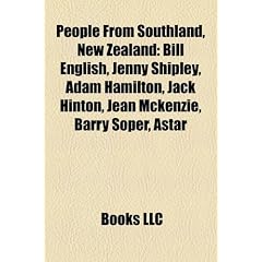People from Southland, New Zealand: Bill English, Jenny Shipley, Adam Hamilton, Jack Hinton, Jean McKenzie, Barry Soper, Astar