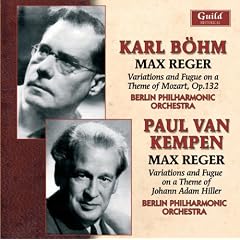 Karl Bohm Paul Van Kempen Conduct Music By Max Reg