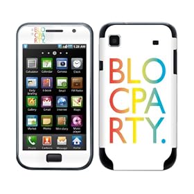 MusicSkins  Galaxy S �p�t���ی�t�B����  Bloc Party - Rainbow  Galaxy S  MSGXS0030