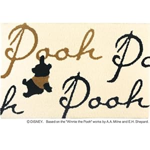 【クリックで詳細表示】Disneyシリーズ プースィングドロップマット (アイボリー 50x80) DMP-4004