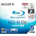 �\�j�[ �u���[���C�f�B�X�N �^��p�ǋL�^ BD-R 260�� 50GB �Ж�2�w 2�{�� ���C�h�v�����g�G���A�̗p 5���p�b�N 5BNR2VBPS2 �\�j�[ (1���̊��z) 3,080