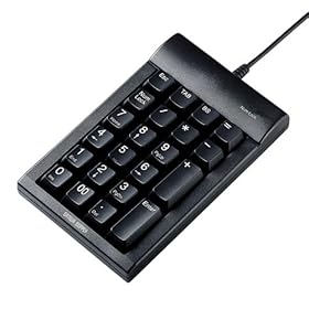 【クリックで詳細表示】サンワサプライ メカニカルテンキー NT-10UBK