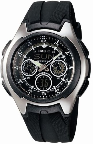 CASIO (カシオ) 腕時計 スタンダードウォッチ AQ-163W-1B1JF メンズ