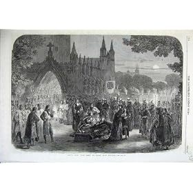 1865 Scene King John Drury Lane Theatre Fine Art Print