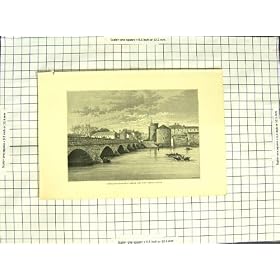 C1790-C1900 Limerick Thomond'S Bridge King John Castle