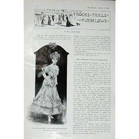 1907 �V�t�H���̃p�[�e�B�[�����̃h���X�� Colmans �̃}�X�^�[�h�̏_�a�ȃo�[�i�[