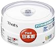 ���z�U�d�� That's DVD-R�r�f�I�p CPRM�Ή�8�{��120��4.7GB �v�����^�u�� �X�s���h���P�[�X30���� DR-C12WPY30BA