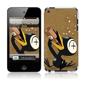 MusicSkins  iPod Touch 4 �p�t���ی�t�B����  The Drinky Crow Show - Drunk  iPod Touch 4  MSIP4G0883