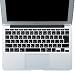 ELECOM Apple MacBook Air 11.6W�Ή� �L�[�{�[�h�h�o�J�o�[ PKB-MACB4