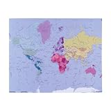  PUZZLE MICHELE WILSON 世界地図 PUZ-W75-50