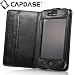 CAPDASE iPhone 4S / 4 �Ή� �悱�J�� Bi-fold �u�b�N�^�C�v �{�v���P�[�X �u���b�N(�h�b�N�R�l�N�^&�C���z���W���b�N �L���b�v ��) WCIH4S-5001