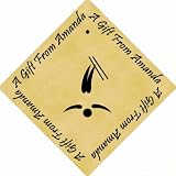  Pack of 12 PERSONALISED Parchment 6cm Square Gift Tags Freestyle Skiing