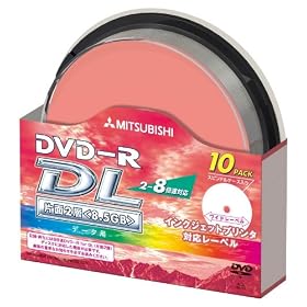 �O�H���w���f�B�A DVD-R8.5GB PC�f�[�^�pDL�K�i����8�{���L�^�Ή�10���X�s���h���P�[�X��IJ�v�����^�Ή� DHR85HP10S
