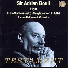 Elgar - In the South (Alassio) . Symphony 1 in A Flat / LPO . Boult