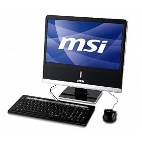 MSI ATOM����18.5�C���`�t����̌^�R���s���[�^�[�u���b�N���f�� Wind Top AP1900 AP1900-BK AP1900-BK