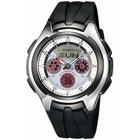 CASIO (�J�V�I) �r���v �X�^���_�[�h�E�H�b�` AQ-163W-7B2JF �����Y