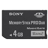  Sony - Memory Stick ProDuo 4GB