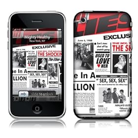 Msic Skins iPhone 3G/3GS�p�t�B����  Mighty Healthy  MH Lies  iPhone 3G/3GS  MSFSIP3G0073
