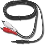  New Dynex 3.5mm Mini to RCA Stereo Audio Cable - 6ft!