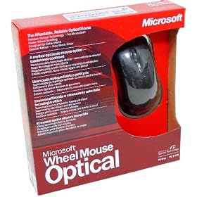 �}�C�N���\�t�g �I�v�e�B�J�� �}�E�X Wheel Mouse Optical �u���b�N D66-00062 ���s�A���i