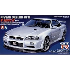 1/24 �X�|�[�c�J�[ No.258 1/24 �j�b�T�� �X�J�C���C�� GT-R V�X�y�b�NII 24258