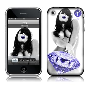 Msic Skins iPhone 3G/3GS�p�t�B����  TITS  Flawless  iPhone 3G/3GS  MSFSIP3G0132