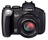  Canon PowerShot Pro Series S5 IS 8.0MP Digital Camera with 12x Optical Image Stabilized Zoom