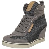 Calvin Klein Jeans Ilda Ckj Jacquard Logo/Suede, Baskets mode femme