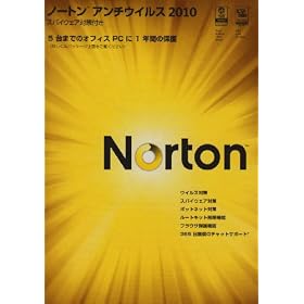 Norton AntiVirus 2010 �X���[���I�t�B�X�p�b�N 5���[�U�[