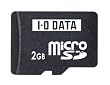 I-O DATA microSD�J�[�h 2GB miniSD&SD�A�_�v�^�[�t SDMC-2G/A
