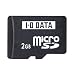 I-O DATA microSD�J�[�h 2GB miniSD&SD�A�_�v�^�[�t SDMC-2G/A