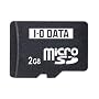 I-O DATA microSD�J�[�h 2GB miniSD&SD�A�_�v�^�[�t SDMC-2G/A