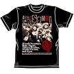 涼宮ハルヒの憂鬱 SOS団ライブTシャツ ブラック:M
