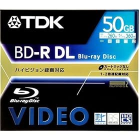 TDK �^��p�u���[���C�f�B�X�N 50GB�i�Ж�2�w�j �ǋL�^ BDV-R50S